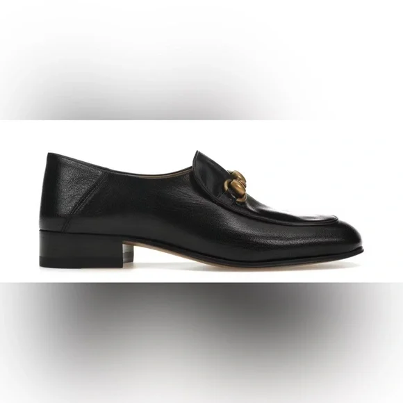 GUCCI womens Brixton loafer (37.5)